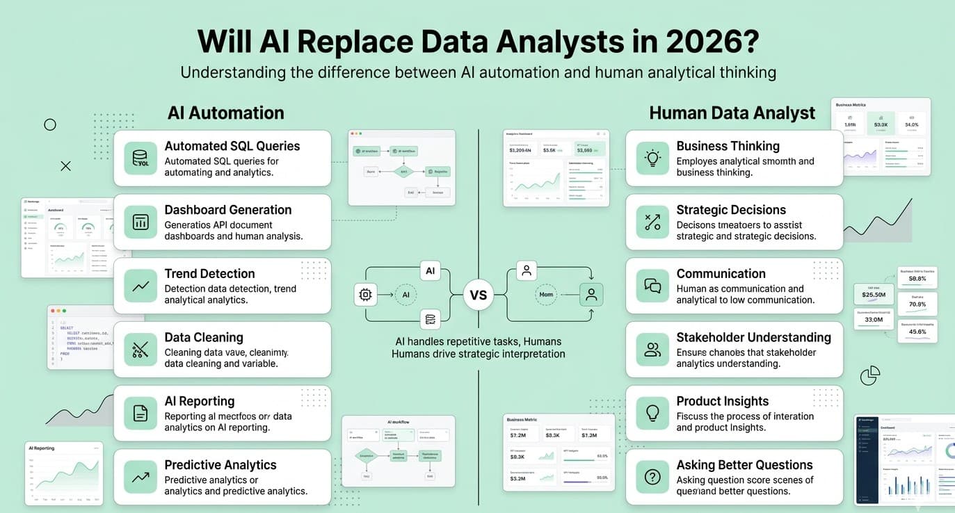 Will Ai replace data analyst in 2026 