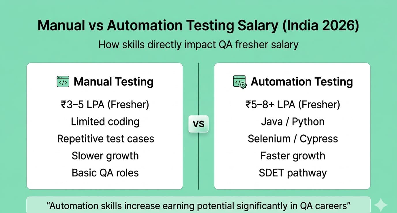How skills affects salary of QA