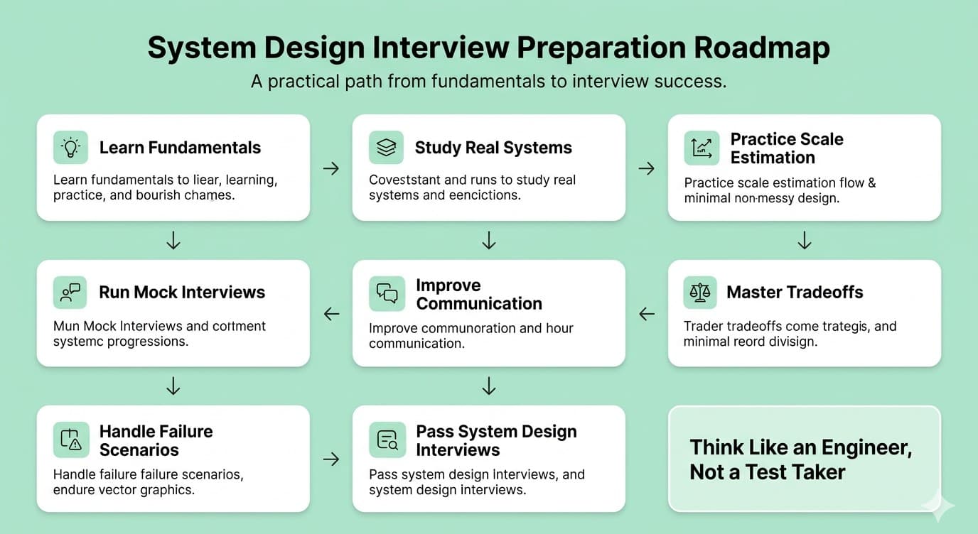 System Design Interview Preparation Roadmap