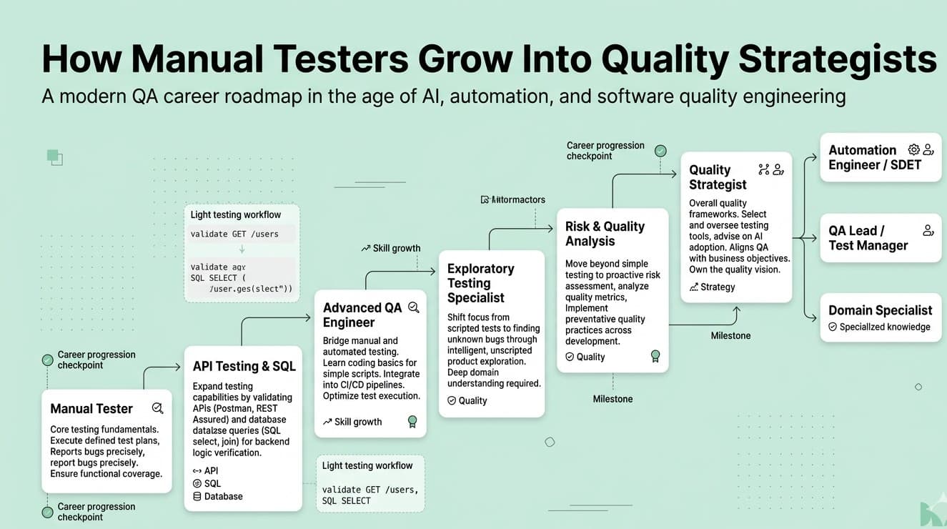 Career path for manual testers 