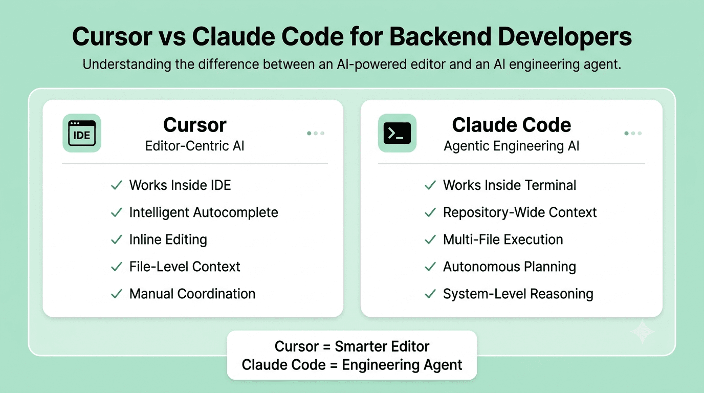 Cursor vs claude ai 