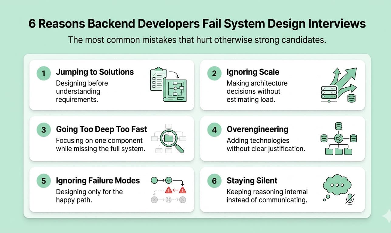 Common System Design Interview Mistakes