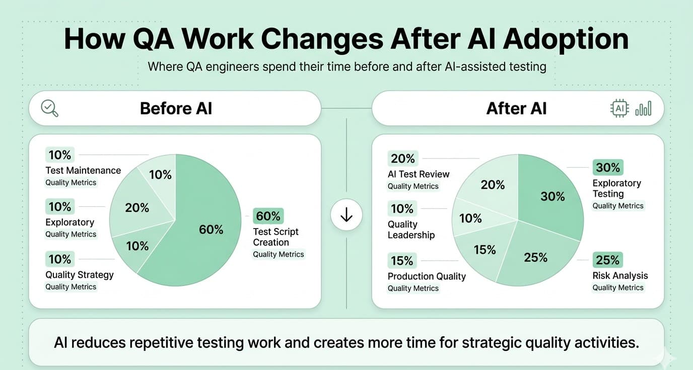 How QA changes after ai adoption 