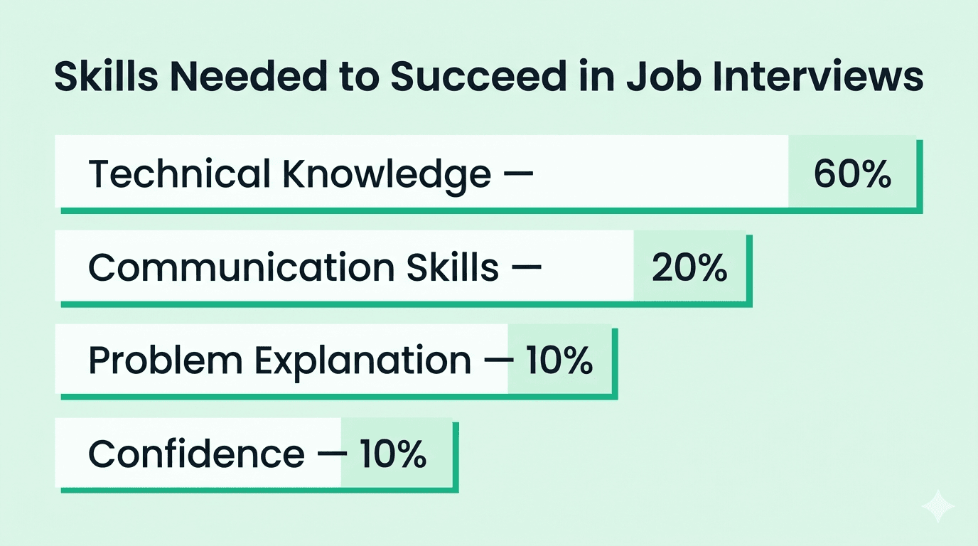Skills needed to succeed in job interview