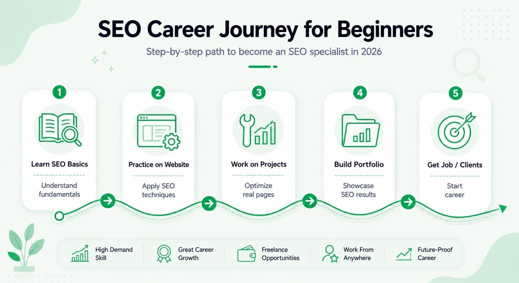 SEO Career journey for beginners