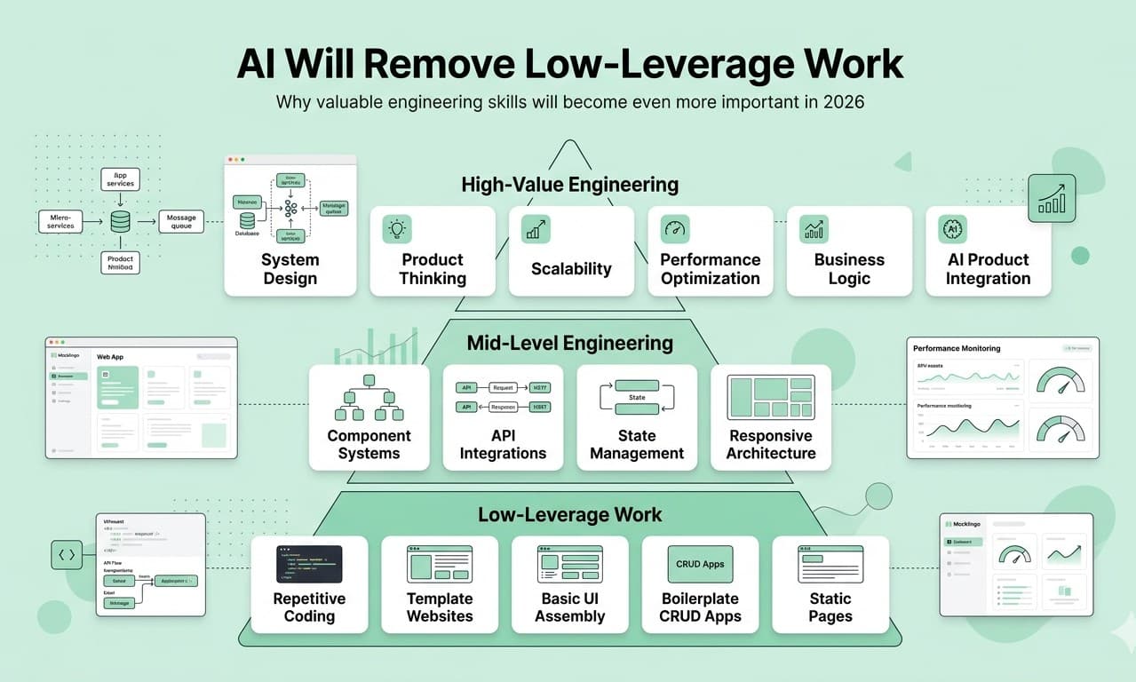 Low leverage work removed by Ai