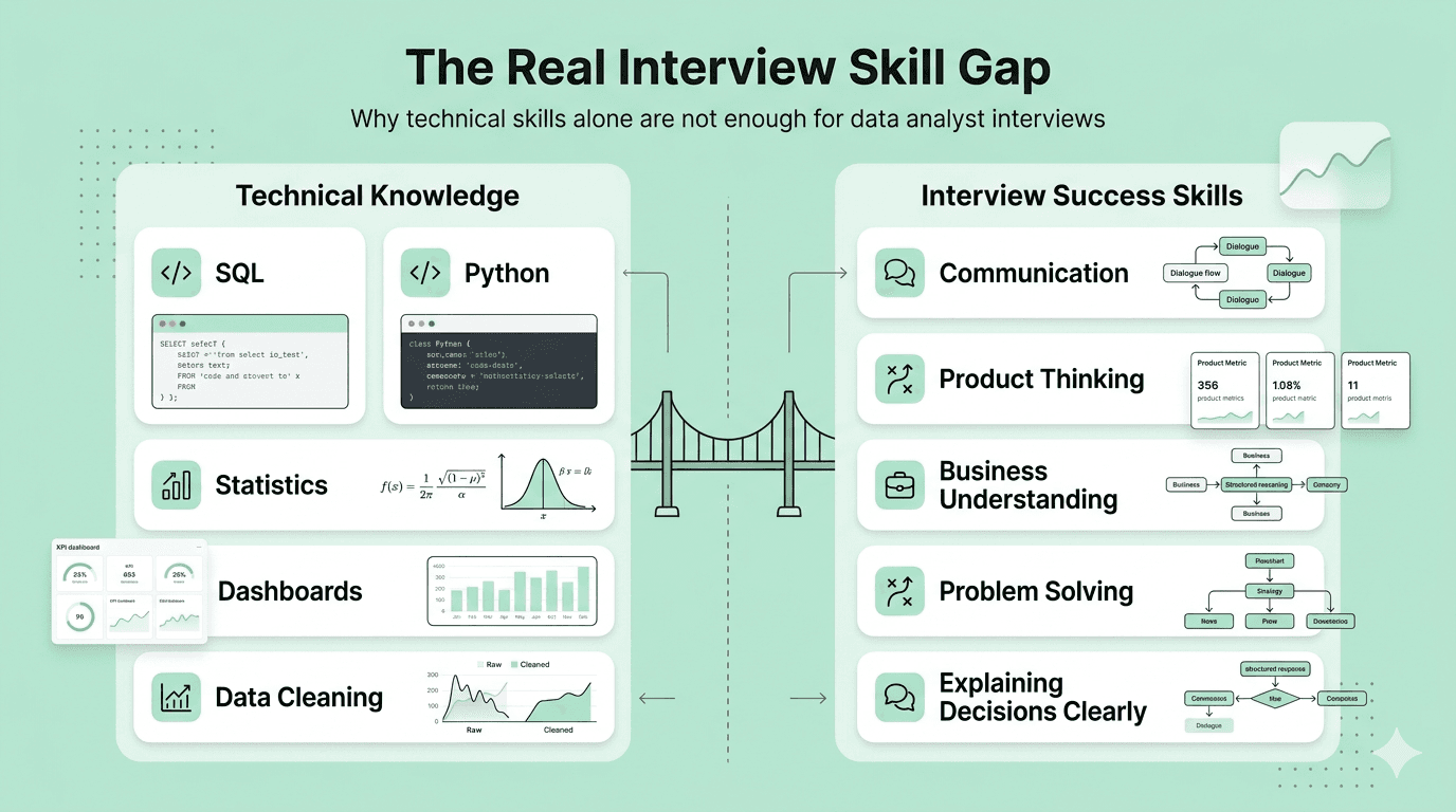 The real interview skill gap.