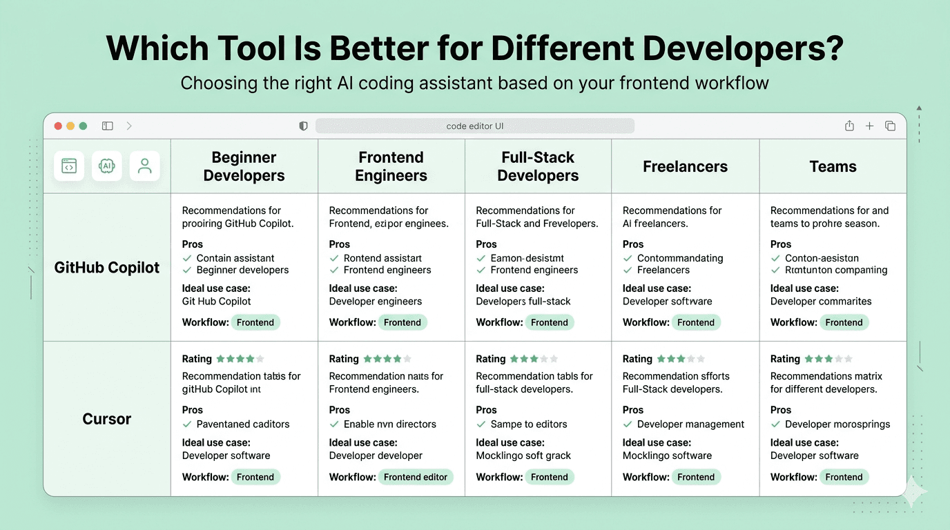 GitHub copilot vs Cursor