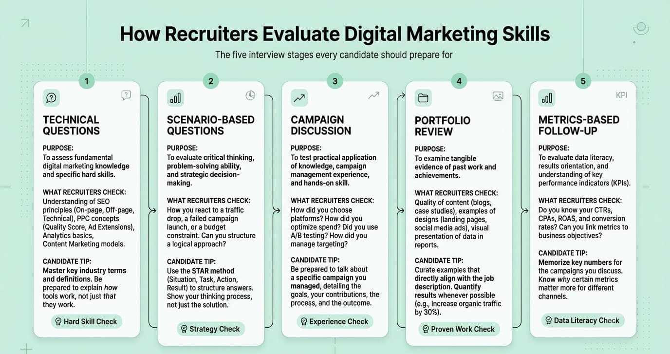 What Skills Do Recruiters Look for in Digital Marketers?