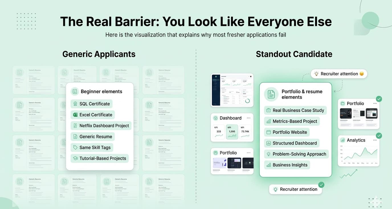Generic applicant vs standout candidate
