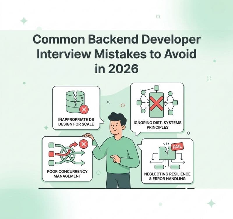 Common Backend Developer Interview Mistakes to Avoid in 2026
