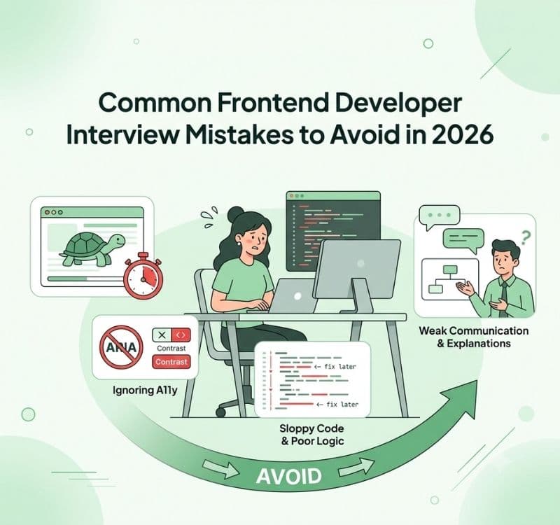 Common Frontend Developer Interview Mistakes to Avoid in 2026
