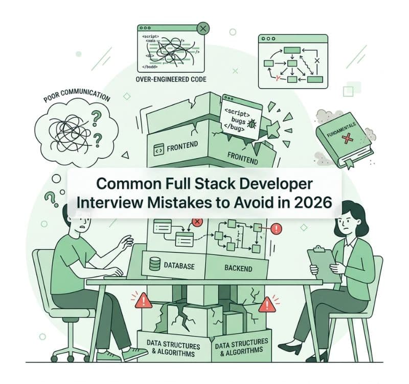 Common Full Stack Developer Interview Mistakes to Avoid in 2026