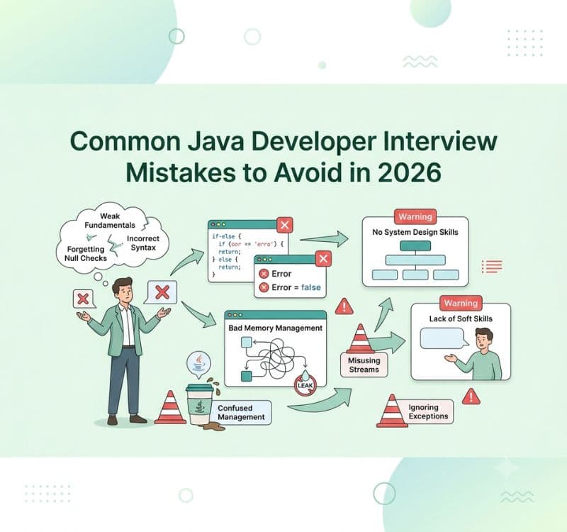 Common Java Developer Interview Mistakes to Avoid in 2026