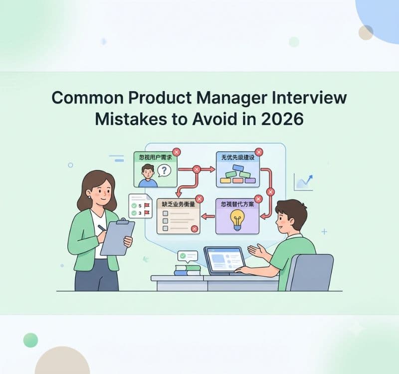 Common Product Manager Interview Mistakes to Avoid in 2026