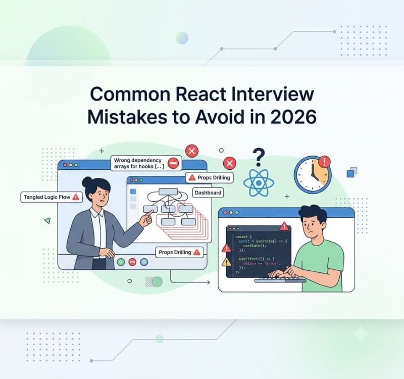 Common React Interview Mistakes to Avoid in 2026