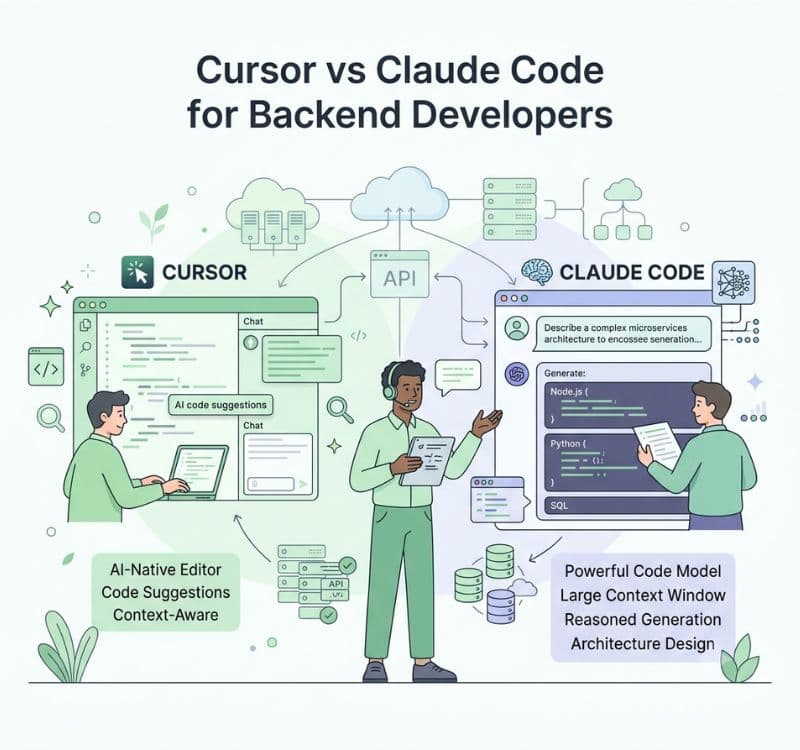 Cursor vs Claude Code for Backend Developers