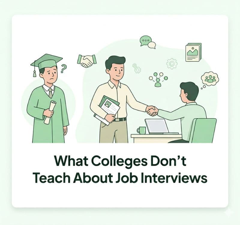 From Classroom to Interview Room: What Colleges Don’t Teach About Job Interviews