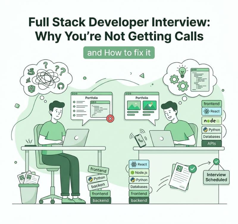 Full Stack Developer Interview: Why You're Not Getting Calls and How to Fix It