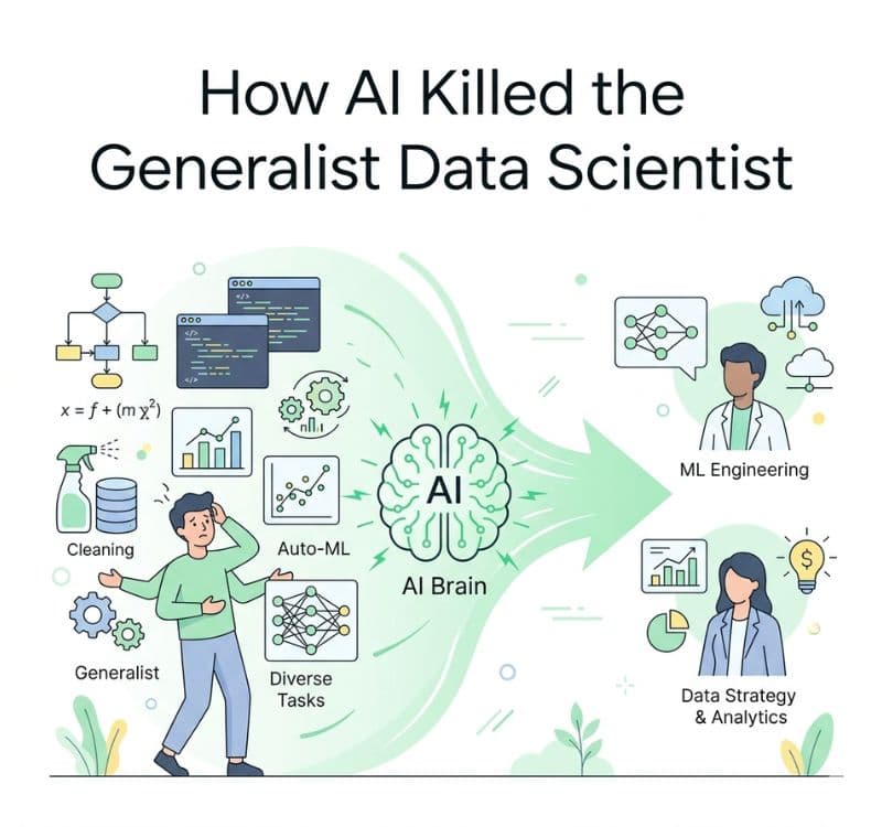How AI Killed the Generalist Data Scientist