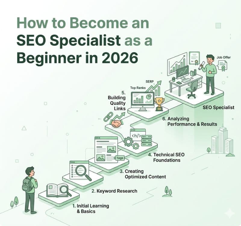 How to Become an SEO Specialist as a Beginner in 2026