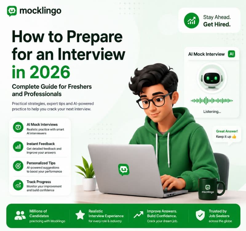 How to Prepare for an Interview in 2026: Complete Guide for Freshers and Professionals