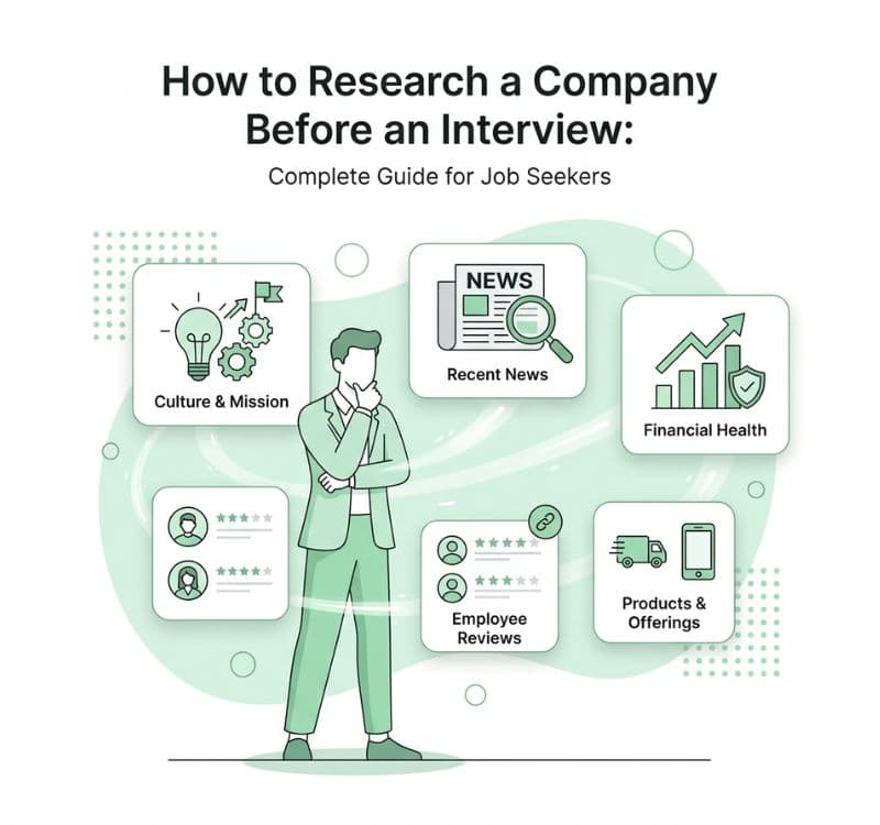 How to Research a Company Before an Interview: