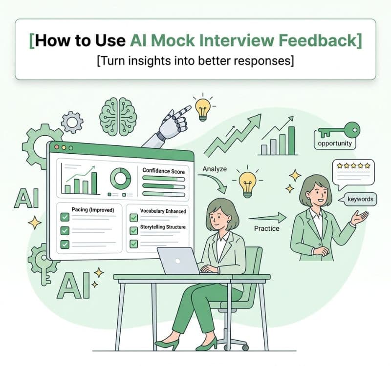 How to Use AI Mock Interview Feedback to Improve Interview Answers