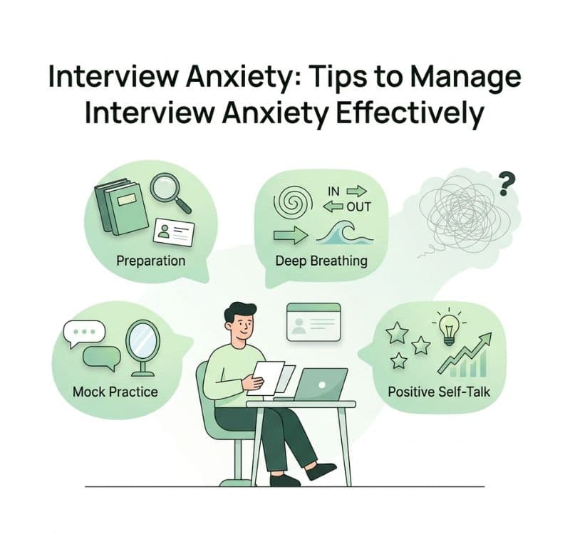 Interview Anxiety: Tips to Manage Interview Anxiety Effectively
