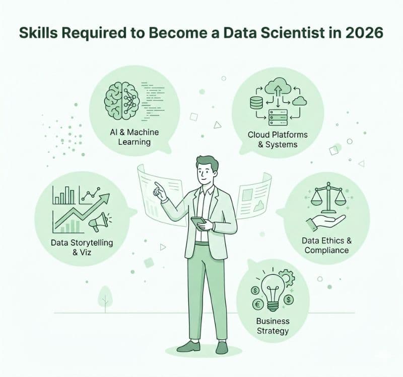 Skills Required to Become a Data Scientist in 2026