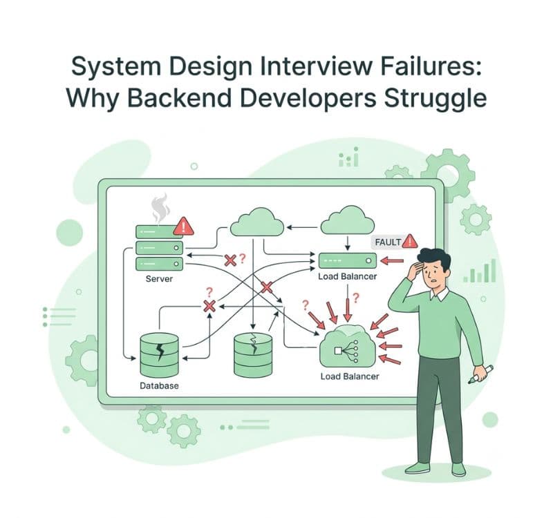 System Design Interview Failures: Why Backend Developers Struggle
