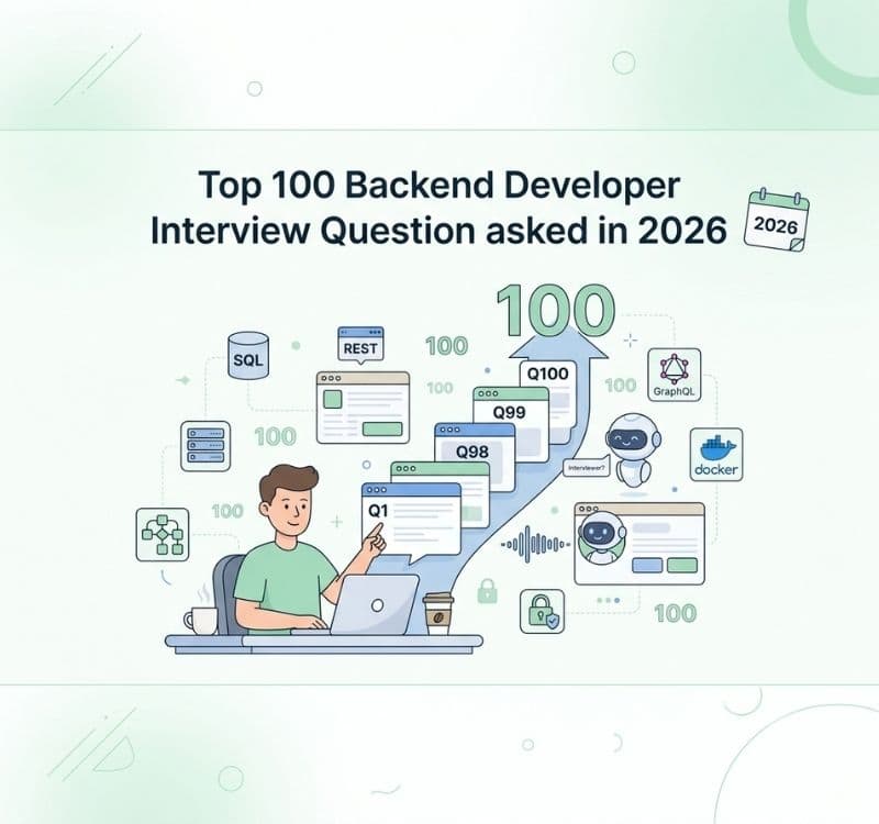 Top 100 Backend Developer Interview Question asked in 2026