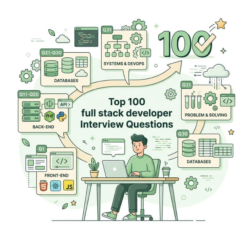 Top 100 Full Stack Developer Interview Questions
