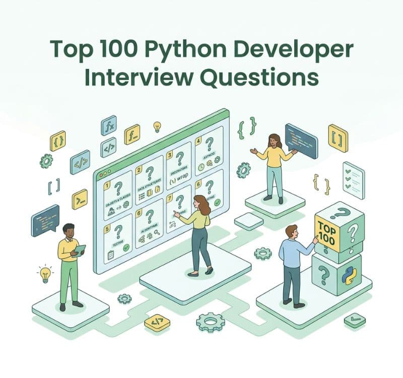 Top 100 Python Developer Interview Questions