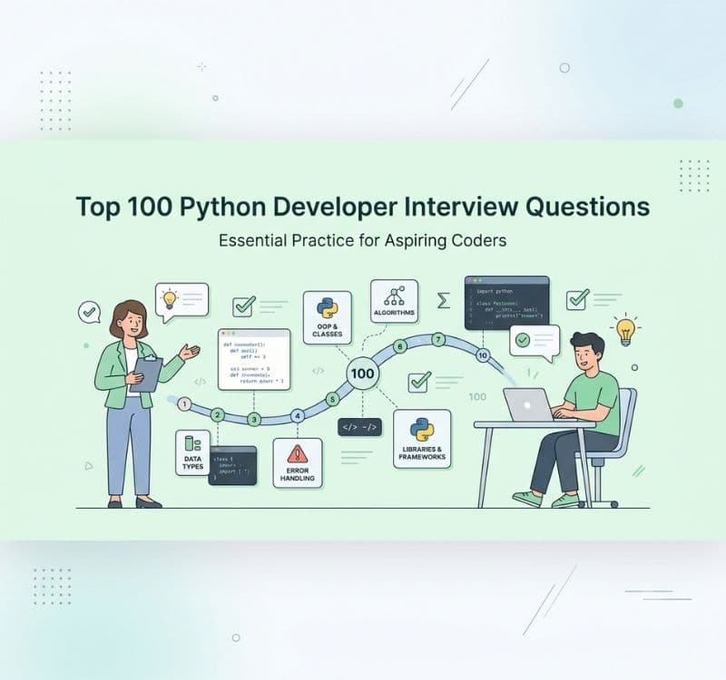 Top 100 Python Developer Interview Questions