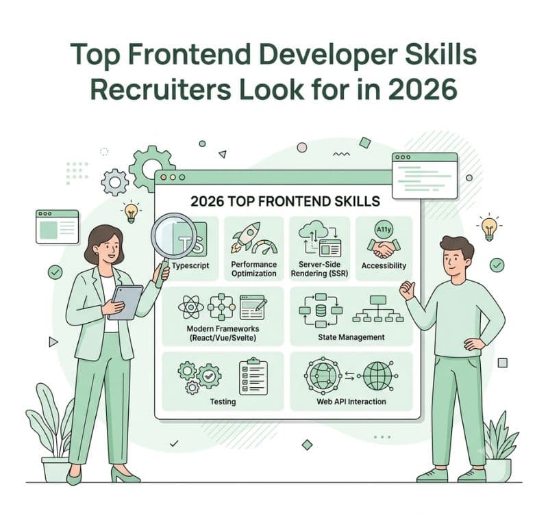 Top Frontend Developer Skills Recruiters Look for in 2026
