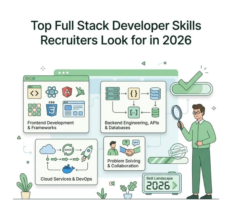 Top Full Stack Developer Skills Recruiters Look for in 2026