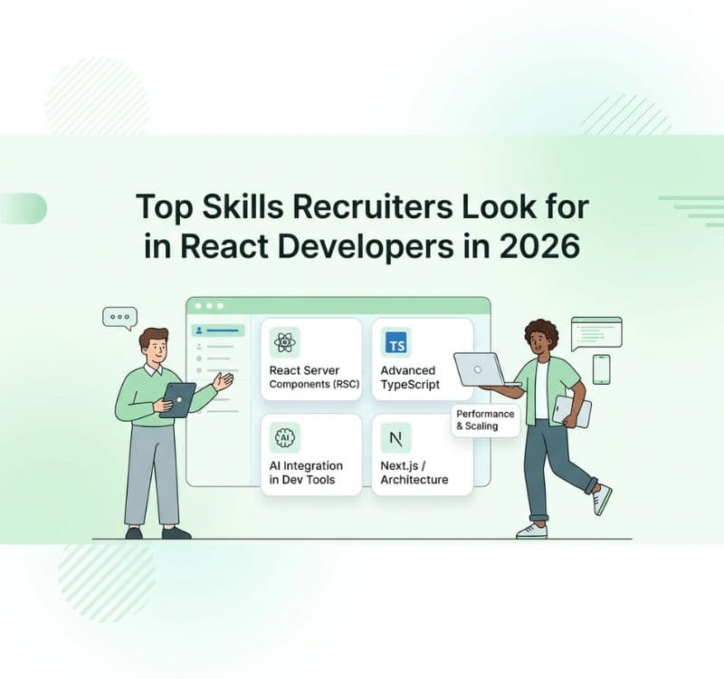 Top Skills Recruiters Look for in React Developers in 2026