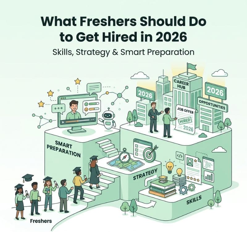 What Freshers Should Do to Get Hired in 2026: Skills, Strategy & Smart Preparation