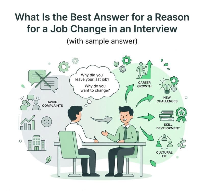 What Is the Best Answer for a Reason for a Job Change in an Interview