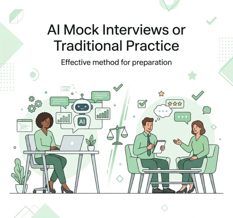 Which Is More Effective for Job Preparation: AI Mock Interviews or Traditional Practice?