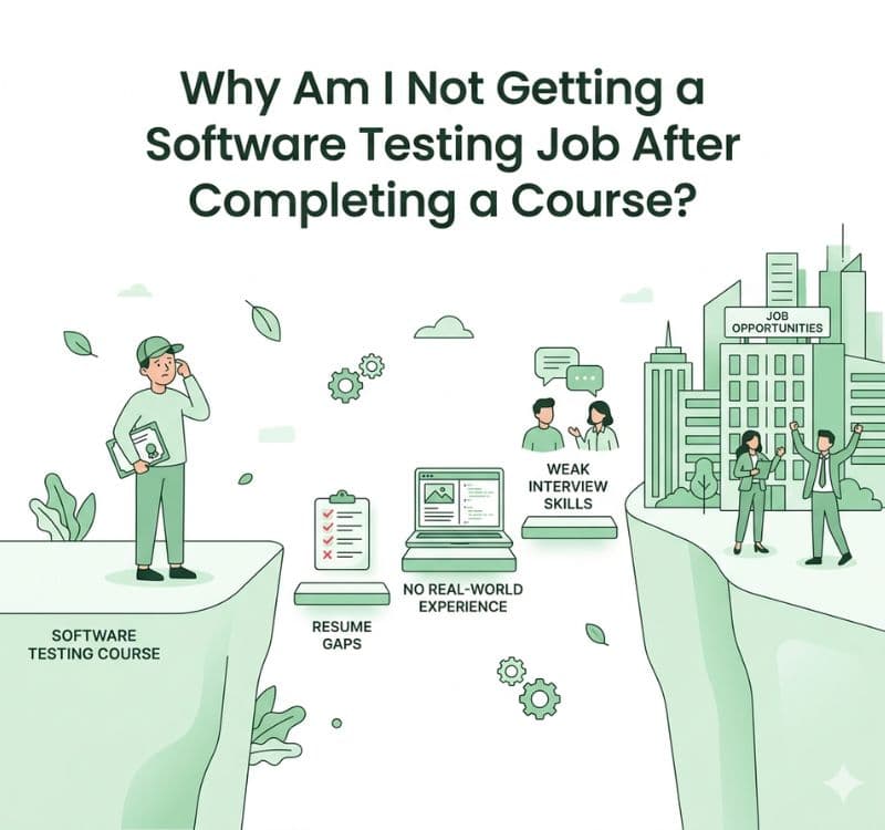 Why Am I Not Getting a Software Testing Job After Completing a Course?